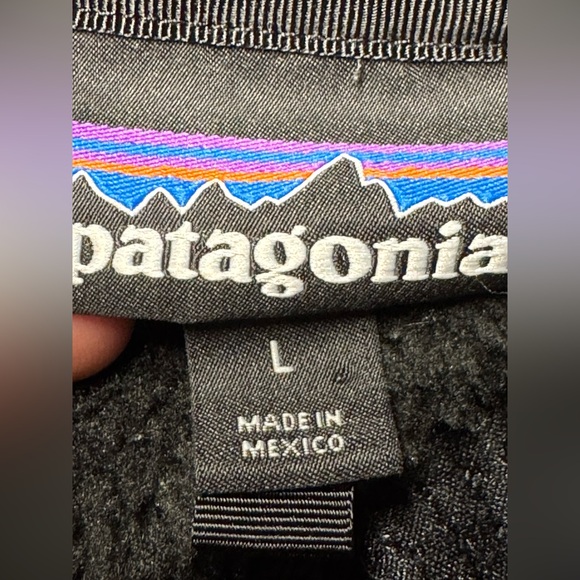 EUC Patagonia W's Full-Zip Re-Tool Jacket SZ L Black - Picture 3 of 5